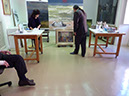 Un gallerista visita lo Studio di Roma