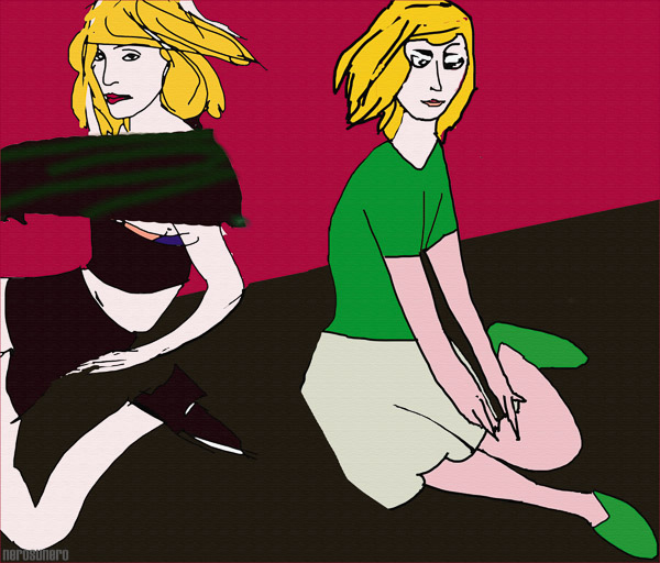 #25 Madonna with young girl 2006