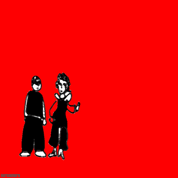 #53 Black on red (mario & sarah) 2006