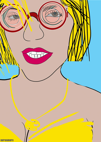 #109 Red Glasses  2007