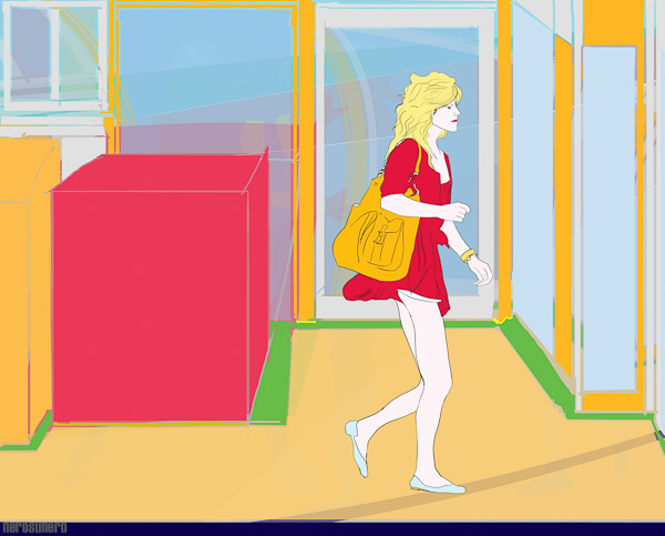 #133 Through an empty room 2007