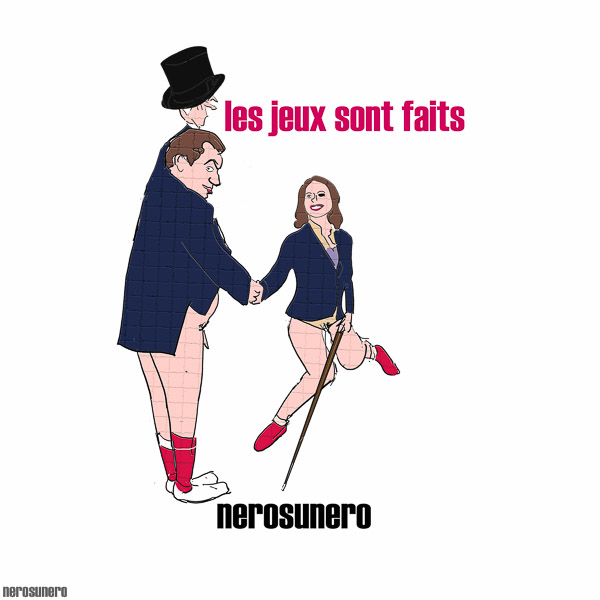 #155 Les Jeux Sont Faits (Sarkozy avec Segolene Royal) 2007