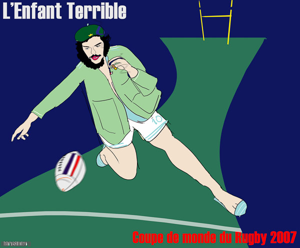 #162 Che Guevara, L'Enfant Terrible, Coupe de Monde du Rugby 2007 (The Puma Team) 2007