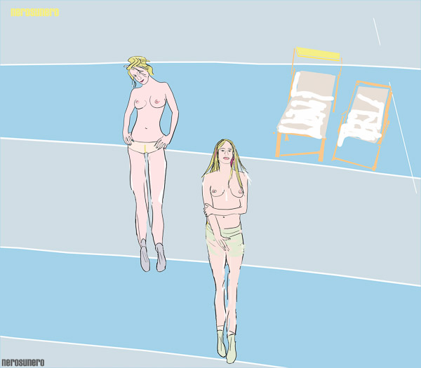 #88 Girls at the beach 2007