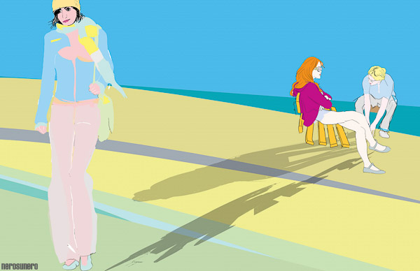 #179 Shadows and couples 2008