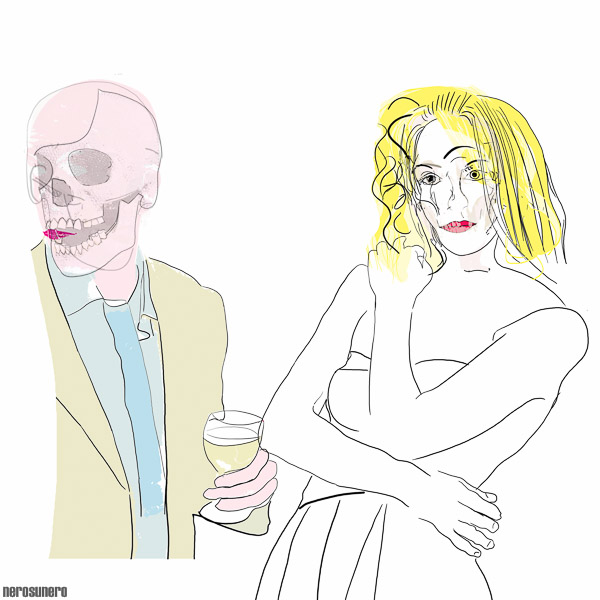 #199 Cocktail (Skull series) 2008