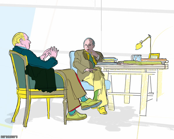 #258 Conversations (Sughi e Ferrarotti in the Studio) 2008