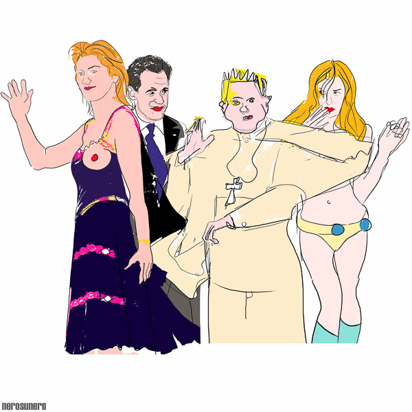 #309 Head of Christianity meets in France 2008