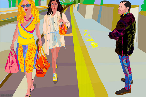 # 384 Caution. At the train station 2009