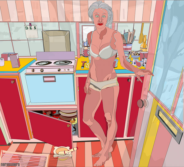 # 413 Red kitchen 2009