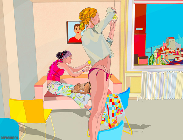 # 423 Quite, almost pleasant, lazy afternoons. 2009