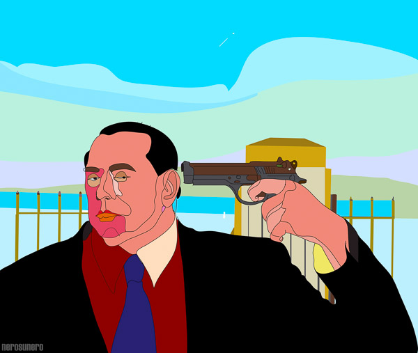 # 446 Berlusconi's last joke 2009