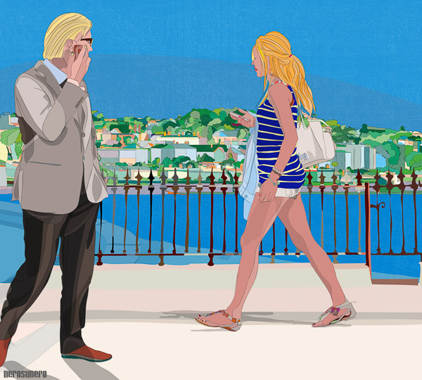 # 506 Evening walks (Dublin Bay) 2010