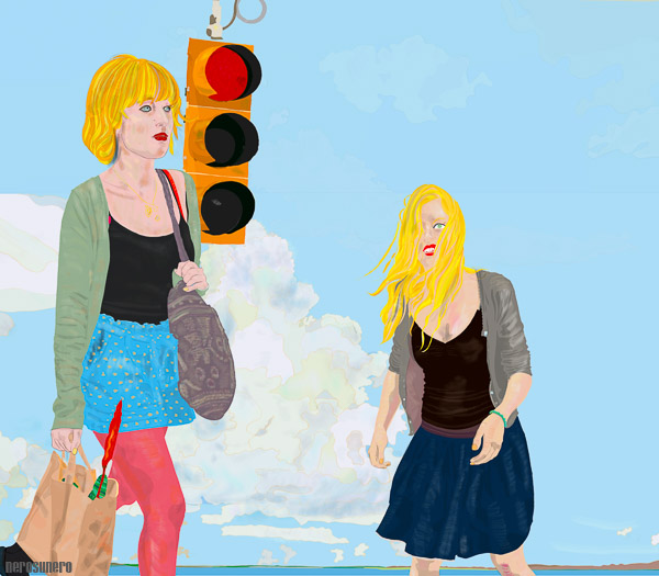 # 528 Crossed Mind (Traffic Lights. Crossing) 2010