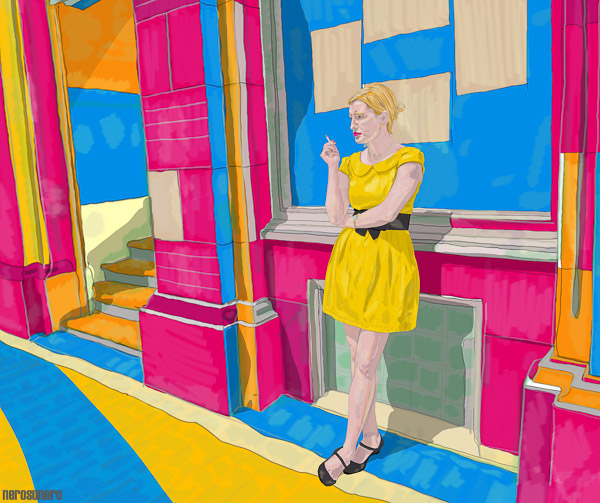 #574 Blue Shadows 2011