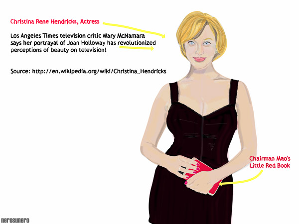 #595 Christina Rene Hendricks 2011