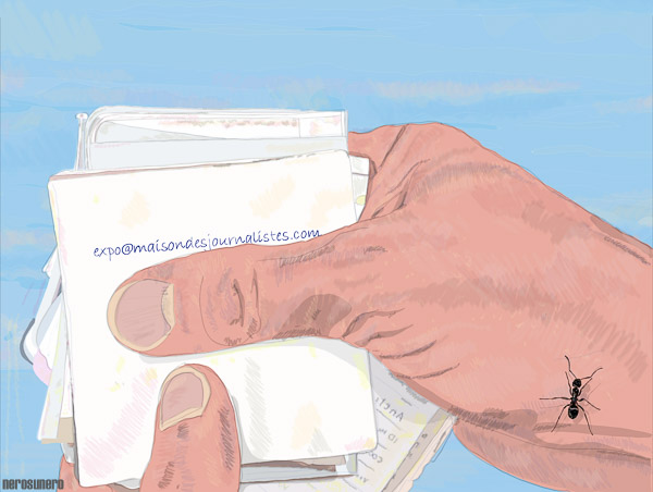 #619 Inivite to the Maison de Journalists 2011