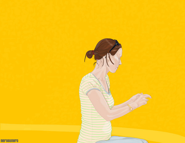 #662 Yellow #3 (Yellow on Black) 2012