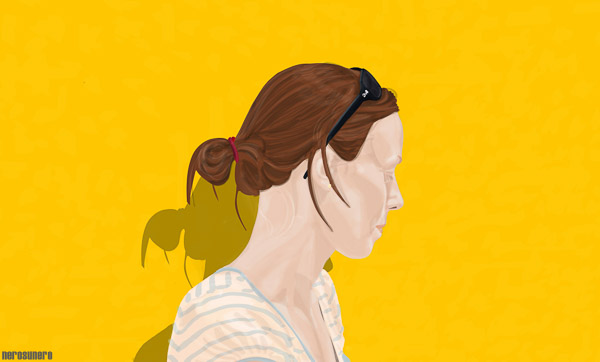 #666 Yellow #4 (Yellow on Black) 2012