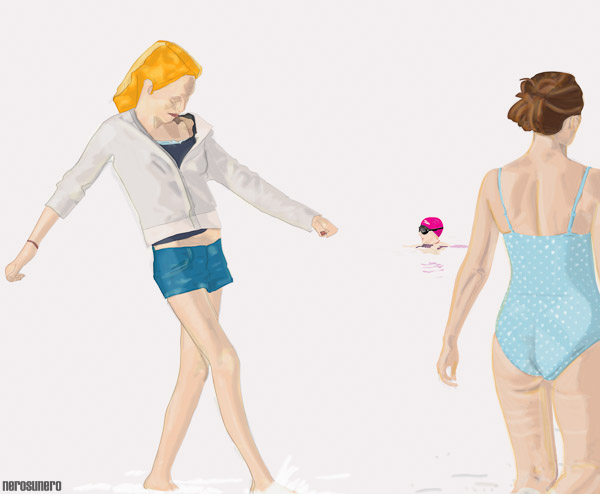 #669 Red Swimmer (Splash) 2012