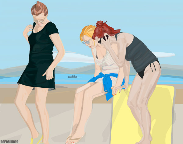 #687 Lake view, with girls 2012