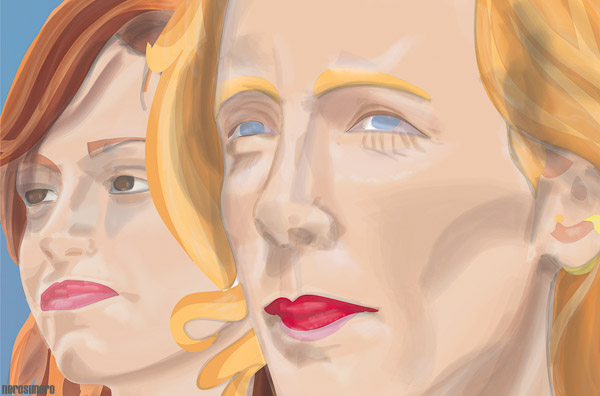 #698 Double Portrait (Departure) 2012