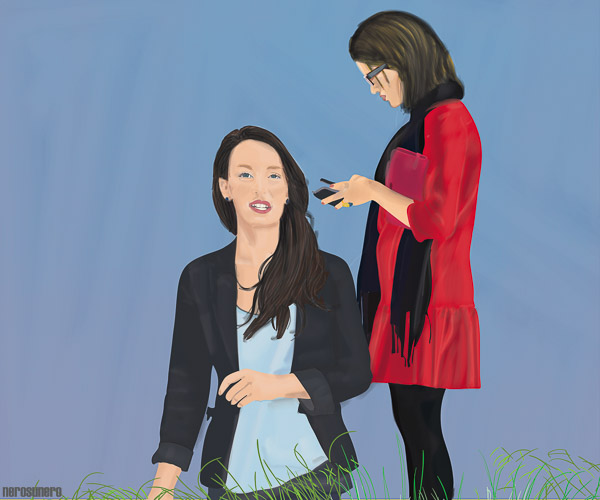 #710 Women and Grass 2012