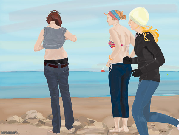 #713 Irish Afternoon at the Beach 2012