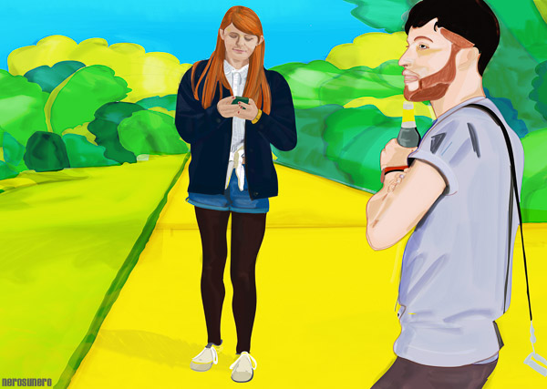 #732 Yellow at the Green 2013