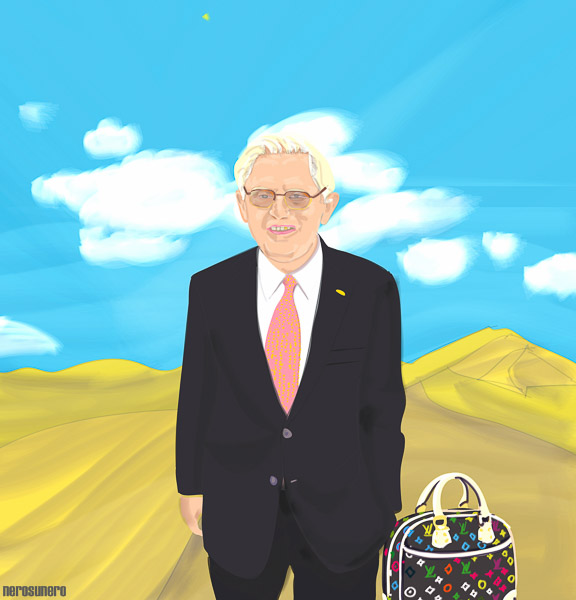#734 Johan Ratzinger for Louis Vuitton 2013