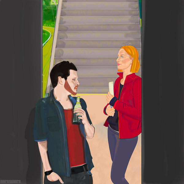 #737 Steps outside 2013