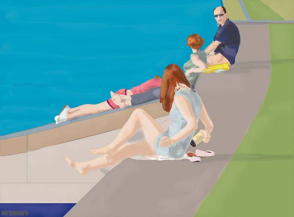 #742 Sunbathers 2013