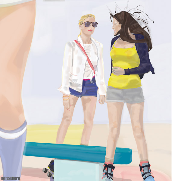 #758 Roller Skaters 2013