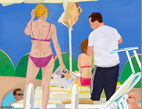 #773 Magazine, At the swiming pool 2013