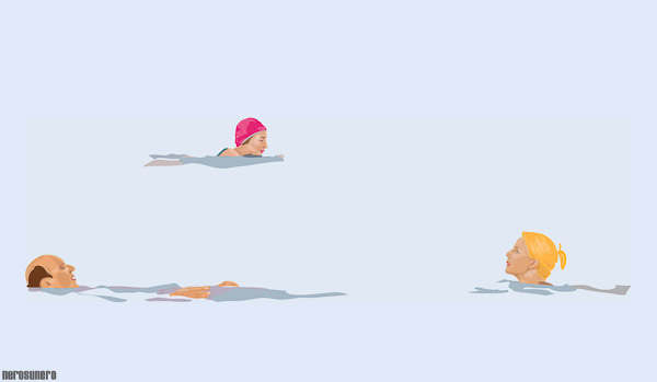 #796 3 swimmers 2013