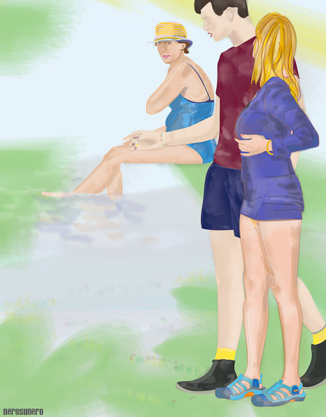 #803D Running  away (D) 2014