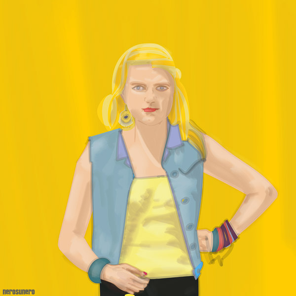 #817A Yellow on Black Series /A 2014