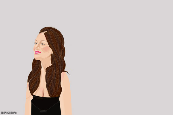 #829a Portrait of a young opera singer (La Federica) 2014