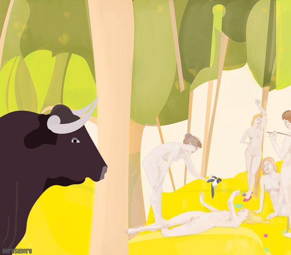 #855a The nymphs series 2014