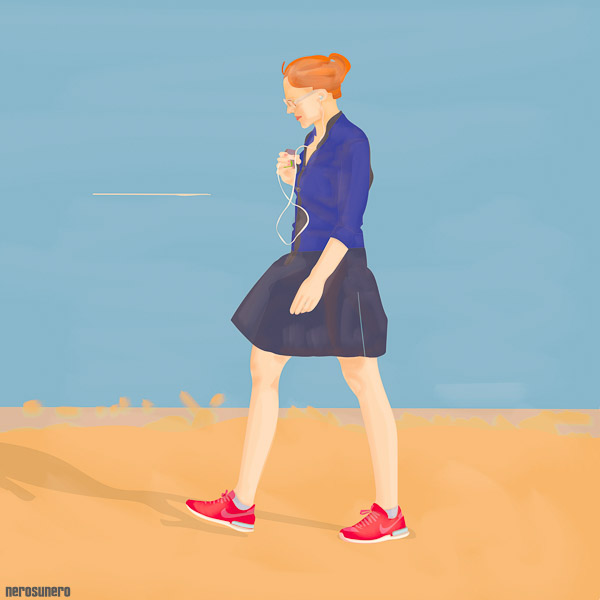 #864 One hour walk 2014