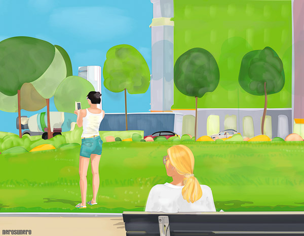 #872dB Women (Mannheim Series no5/ Detail B) 2014