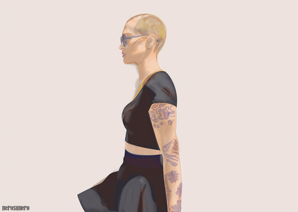 #876 Profile (Mannheim Series no6) 2014