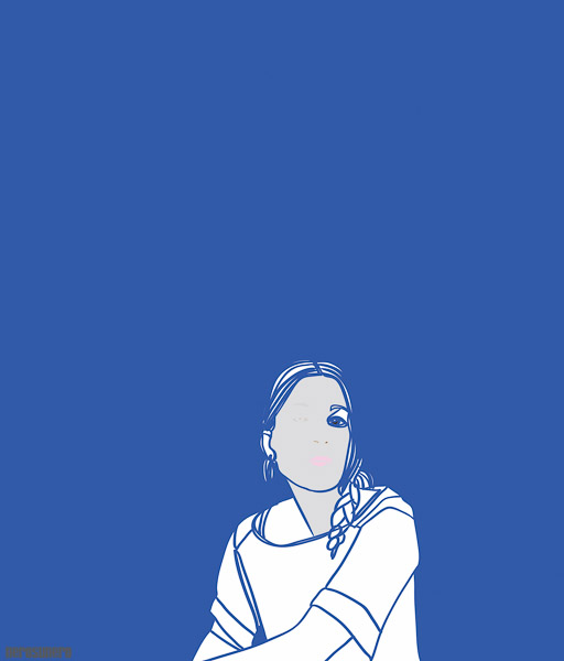 #879 Susanna (on blue) 2014