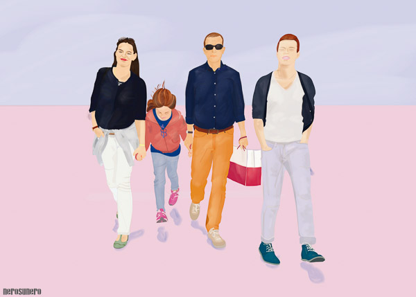 #901b Family Home (on pink) 2015