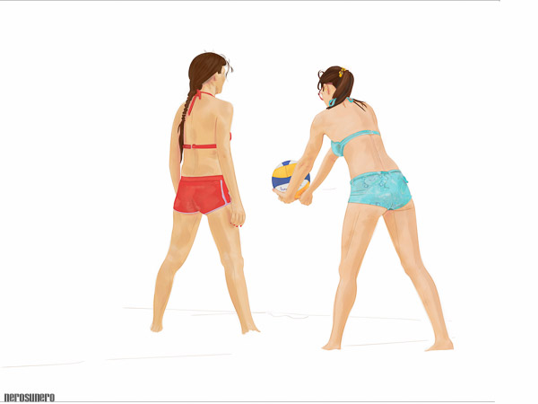 #954A Beach Volley (A) 2015  / Edition on 1