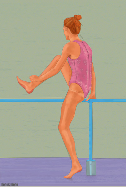 #965A Two bathers (A) 2015, 55x38cm, Edition on 1