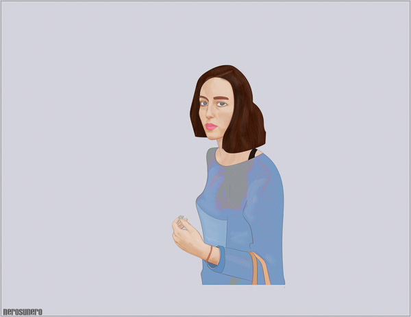 #975A Woman in Blue 2015