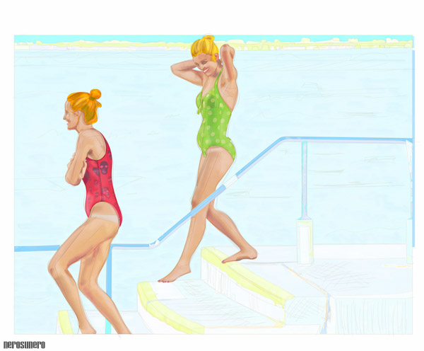 #987A Entering the waters 2015