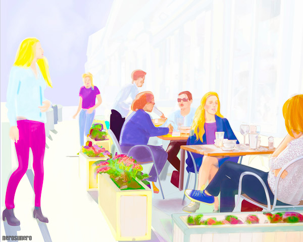 #990A The new coffee shop (i) 2015