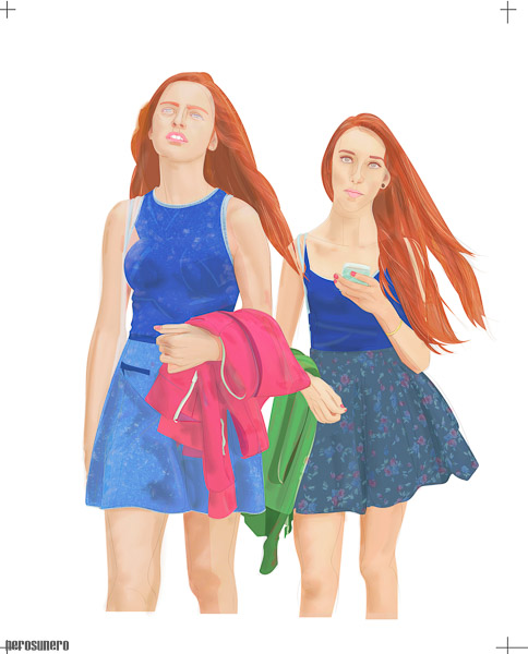 #1006A Two sisters (B) 2016